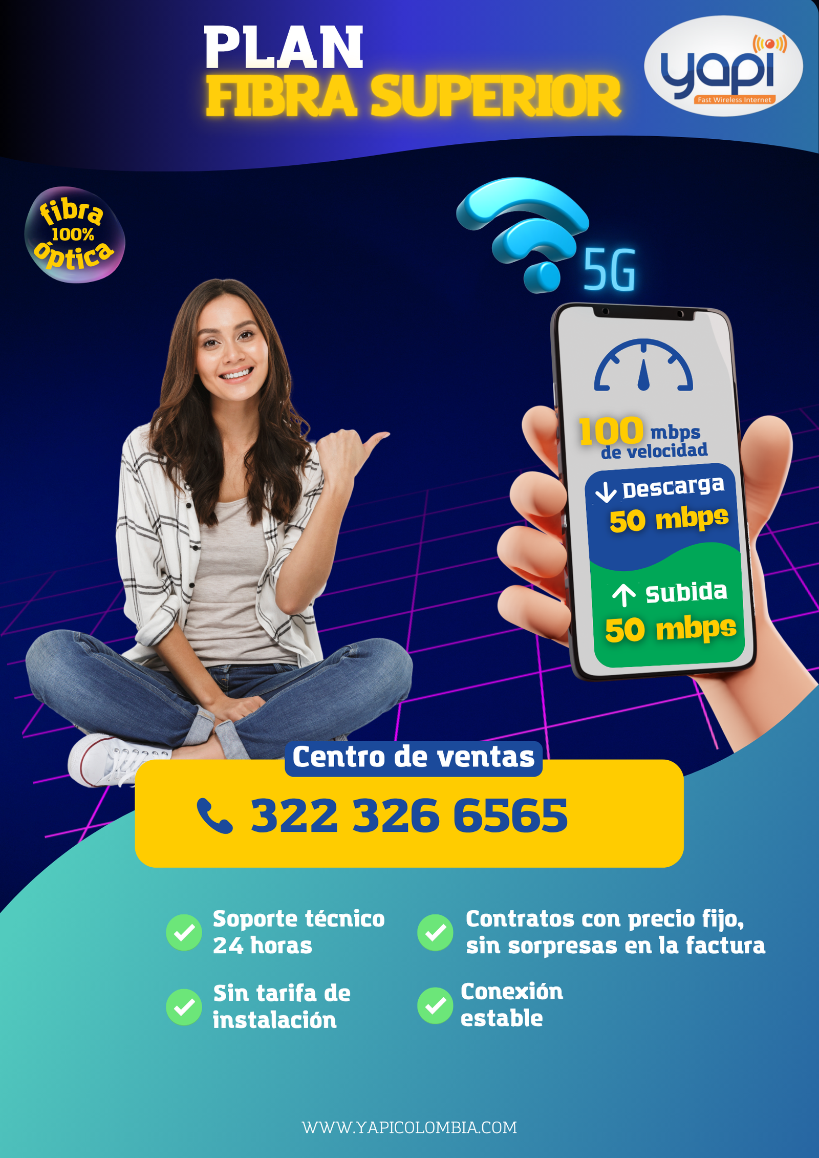 Plan Fibra Superior Internet